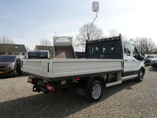 Ford Transit 2.0 TDCI 170PK Pick-up Dubbel cabine open laadbak Dubbel lucht, Trekhaak 3.500 KG, Laad...
