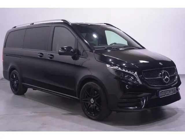 Mercedes-Benz V-klasse 300d 4-MATIC Lang AMG Line Dubbel Cabine NAP 2x Elek. schuifdeur, Leder Beige...