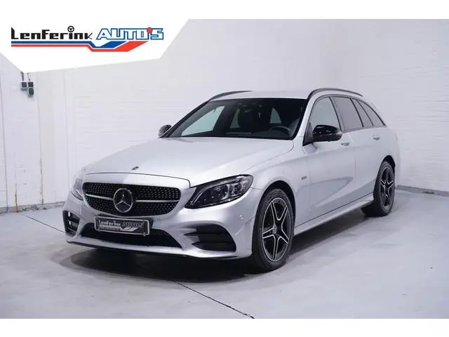 Mercedes-Benz C-klasse Estate 300 e Business Solution AMG NAP Led Matrix Wegklapbare trekhaak Apple...