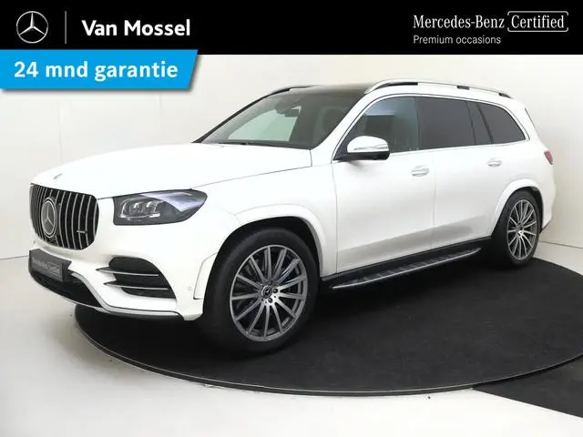 Mercedes-Benz GLS 400 d 4MATIC Premium Plus 7 Persoons /Panoramadak / Trekhaak /Burmester/ HUD /Rija...