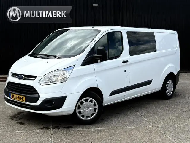 Ford Transit Custom 340 2.0 TDCI L2H1 Ambiente DC | DAKDRAGERS | 130PK | CRUISE