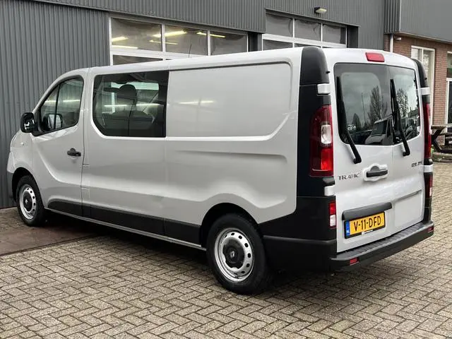 Renault Trafic 1.6 dCi T29 L2H1 DC Marge Btw /Bpm vrij Airco Cruise controle Navigatie Dubbele cabin...