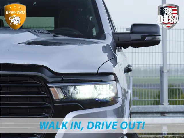 Dodge RAM 1500 | Laramie | Premium Night | 3.0L I6 Hurricane | Crew Cab | 4X4 | | BPM-VRIJ | Niveau regeling | Passenger Display | Getoonde accessoires zijn verkrijgbaar tegen meerprijs