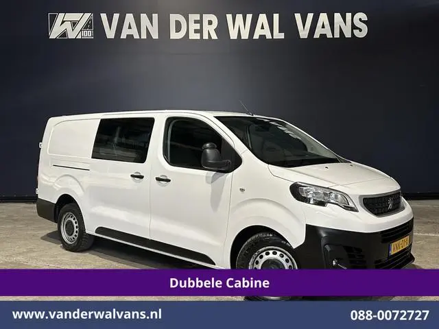 Peugeot Expert 2.0 BlueHDI 123pk L3H1 Dubbele Cabine Euro6 Airco | 5-Zits | Camera | Navigatie | App...