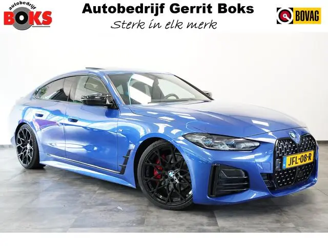 BMW 4-serie Gran Coupé M440i xDrive High Executive ACC Opendak Wide Screen Head-up H&K Trekhaak Carb...