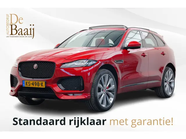 Jaguar F-PACE 3.0 S AWD 30d | Pano | Schnitzer | Leer | Meredian | Trekhaak