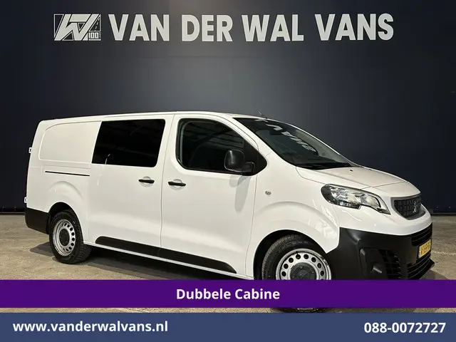 Peugeot Expert 2.0 BlueHDI 123pk L3H1 Dubbele Cabine Euro6 Airco | 2x zijdeur | 2500kg Trekhaak | 5-...