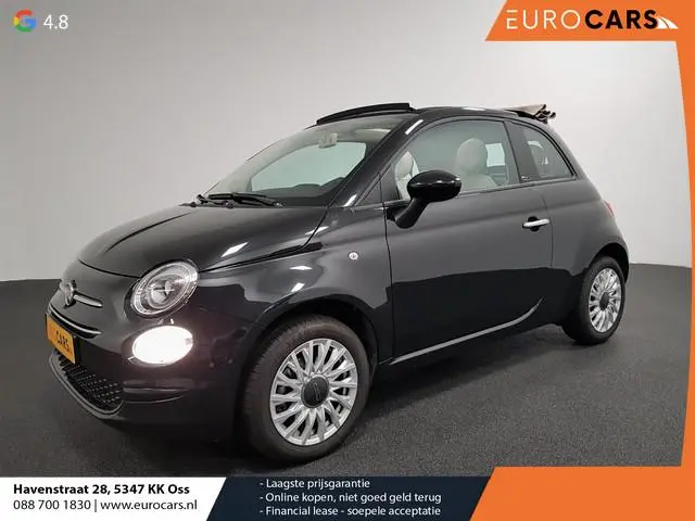 Fiat 500 C 1.0 Hybrid Lounge + Navigatie Climate Control Cruise Control DAB Parkeer Sensoren Lichtme...