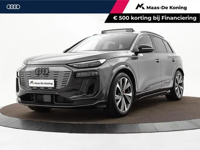 Audi Q6 e-tron S edition performance 100 kWh 306pk · SOH 97,9% · Panoramadak · 360 Camera · Inklap....