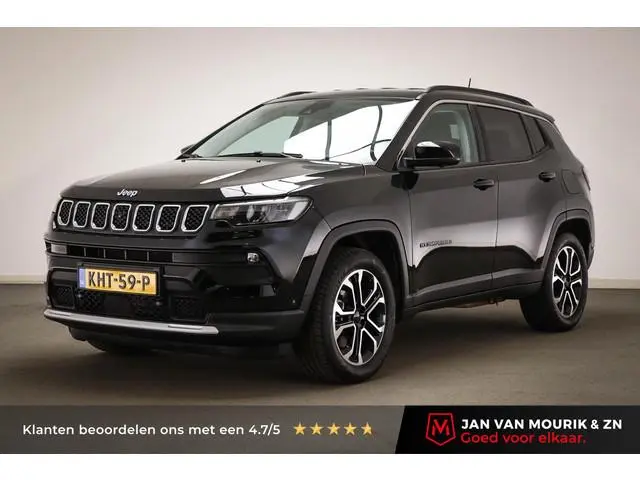 Jeep Compass 4xe 190 Plug-in Hybrid Electric Night Eagle | SOH 97% | HALF LEDER | DRAADLOZE LADER |...
