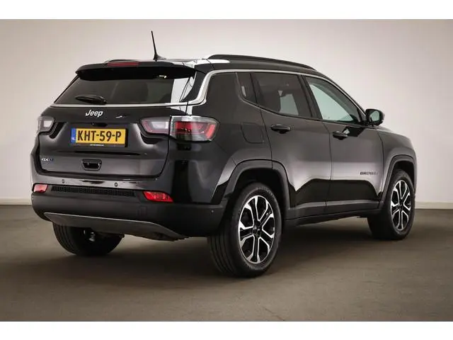 Jeep Compass 4xe 190 Plug-in Hybrid Electric Night Eagle | SOH 97% | HALF LEDER | DRAADLOZE LADER |...
