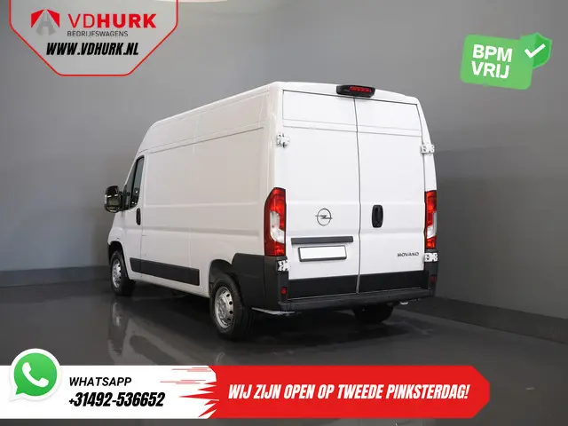 Fiat Ducato (Opel Movano) 2.2 140 pk L2H2 Betimmering/ Carplay/ 270Gr.Deuren/ Climate/ Camera/ Cruis...