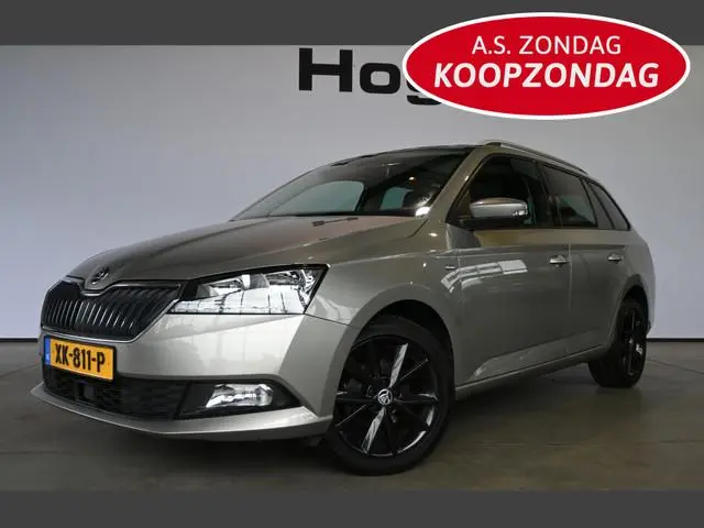 ŠKODA Fabia Combi 1.0 TSI Clever Clima Navigatie Panoramadak LED Stoelverwarming Rijklaarprijs! Inru...