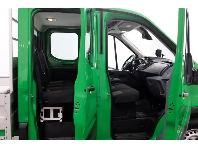 Ford Transit 350 2.0 TDCI 130pk E6 RWD D.C. Open Laadbak Trekhaak 2800kg 02-2018