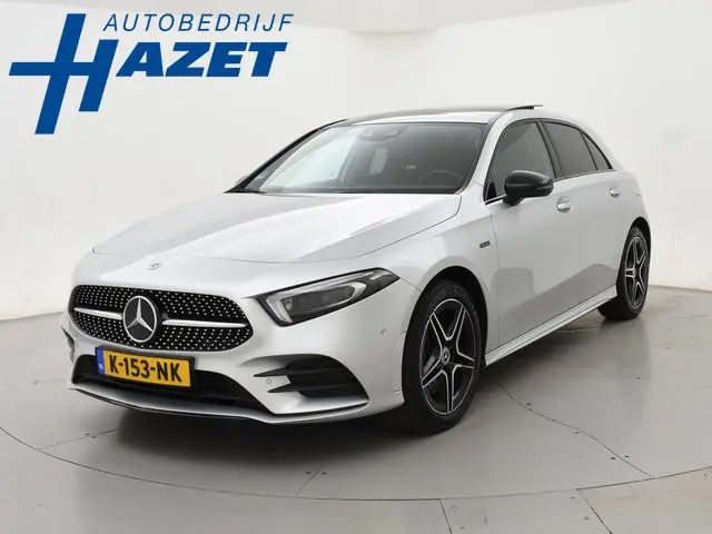 Mercedes-Benz A-klasse 250e AMG SPORT + PANORAMA | MEMORY | TREKHAAK | SFEERVERLICHTING | CAMERA | S...