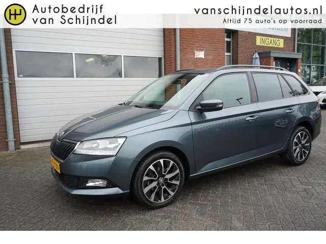 ŠKODA Fabia Combi 1.0 TSI 96PK BUSINESS EDITION ORIGINEEL NEDERLANDS STOELVERWARMING KEYLESS NAVIGAT...