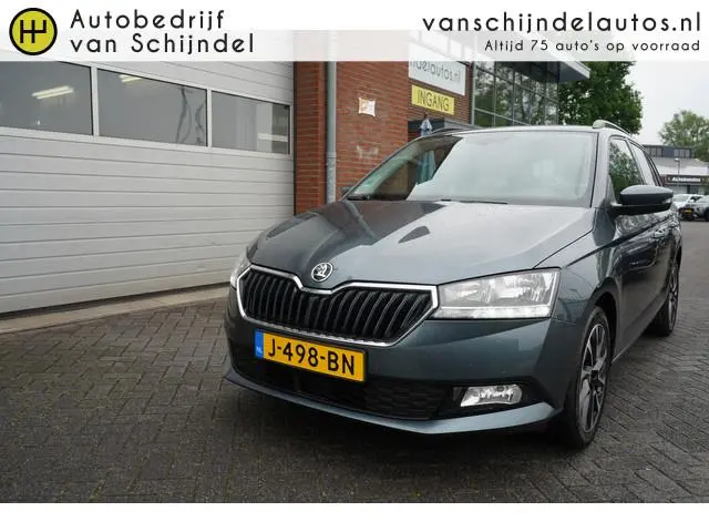 ŠKODA Fabia Combi 1.0 TSI 96PK BUSINESS EDITION ORIGINEEL NEDERLANDS STOELVERWARMING KEYLESS NAVIGAT...