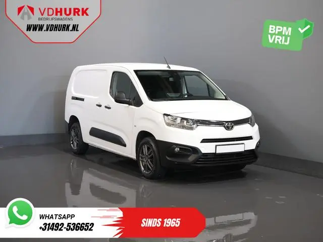 Toyota PROACE CITY 1.5 D-4D 130 PK Aut. 3 Pers./ Carplay/ Airco/ Camera/ Standkachel/ LMV/ Trekhaak/...