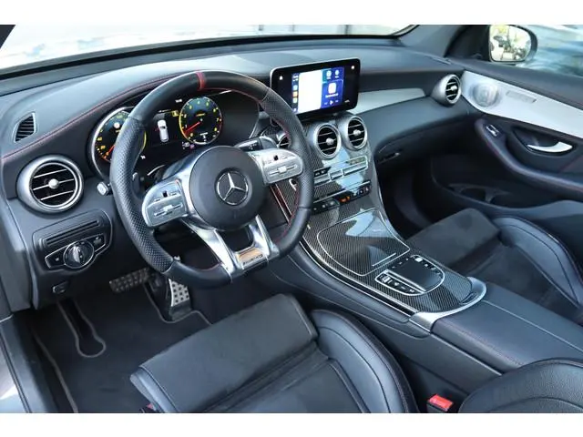 MERCEDES-BENZ GLC-KLASSE AMG 43 4MATIC PREMIUM PLUS 391PK | KUIPSTOELEN | PANO | BURMESTER | CARBON...