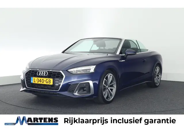 Audi A5 Cabriolet 40 TFSI 190pk S Edition Nekverwarming Keyless HUD Camera Adaptive Cruise Virtual C...