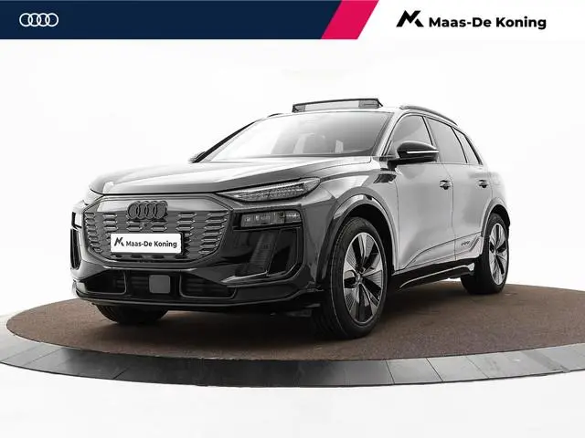 Audi Q6 e-tron 252pk S edition 83 kWh · SOH 97,5% · Panoramadak · Leder · 360 Camera · Luchtvering ·...