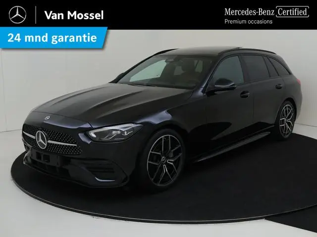 Mercedes-Benz C-klasse 180 Estate LIMITED / AMG/ Panoramadak/ 19 inch/ Night/ DISTRONIC