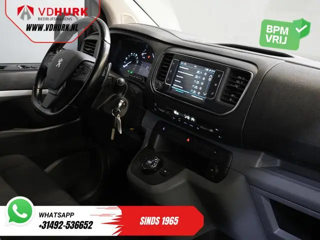 Peugeot Expert 2.0 HDI 180 pk Aut. DC Dubbel Cabine 2x Schuifdeur/ Carplay/ Stoelverw./ Climate/ Nav...