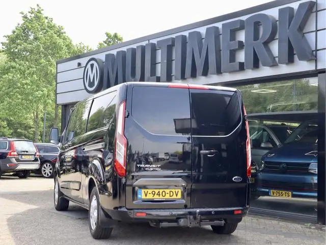 Ford Transit Custom 2.0 TDCI DUBBELE CABINE 6 PERSONEN MARGE-BTW VRIJ