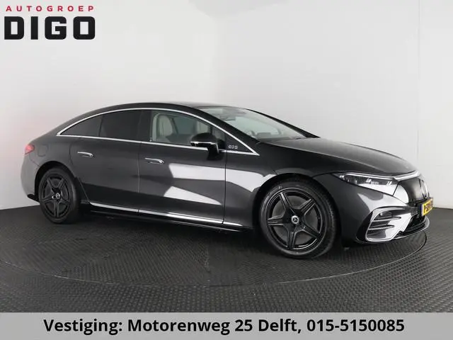 Mercedes-Benz EQS 450+ AMG LINE 108 kWh SOH 99% GARANTIE 2032* 1e EIG. NL AUTO. PANORAMA DAK . 360 G...