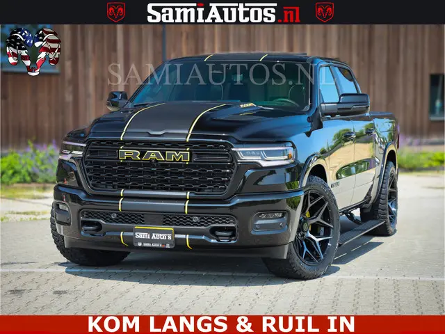 Dodge Ram Limited Night Sport High Output 540HP 706Nm | Massage + Full Option | De Meest Luxe en Vol...