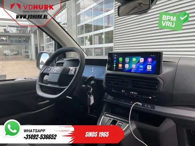 Toyota PROACE Electric Worker 75 kWh 350 km WLTP Snellader/ Carplay/ Climate/ PDC/ Cruise/ DAB
