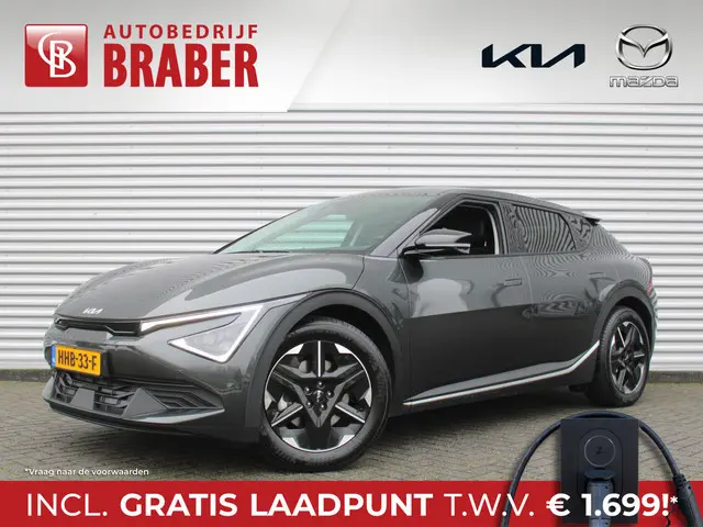 Kia EV6 Light Edition 63 kWh | Stuur-/stoelverwarming | Camera | 19" LM | LED | Adap. Cruise | Clima...