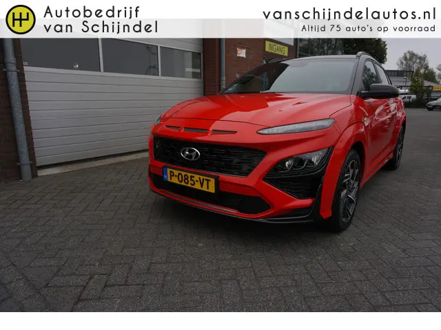 Hyundai Kona 1.0 T-GDI N LINE KEURIGE NETTE STAAT! ORIGINEEL NL! DEALER ONDERHOUDEN! CAMERA STOELKOE...