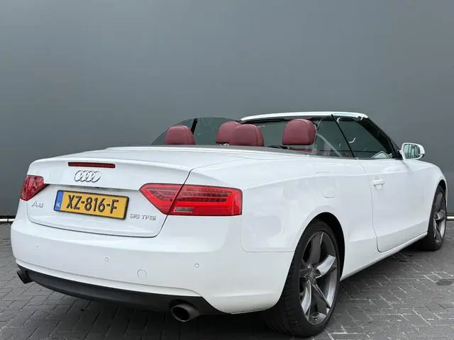 Audi A5 Cabriolet BWJ 2015 1.8 TFSI 170 PK AUTOMAAT | NW APK | LEDER / ELEKTR. STOELEN / NAVI / CLIM...
