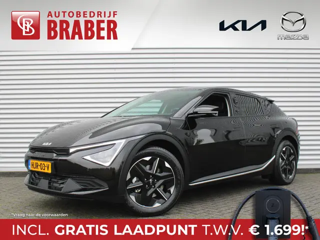 Kia EV6 Light Edition 63 kWh | Stuur-/stoelverwarming | Camera | 19" LM | LED | Cruise adapt. | Clim...