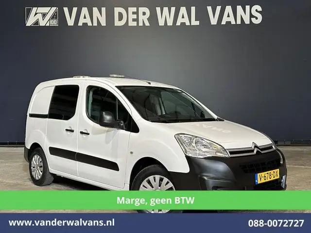 Citroën Berlingo 1.6 BlueHDI 75pk L1H1 **MARGE, GEEN BTW** Euro6 Cruisecontrol Zijdeur