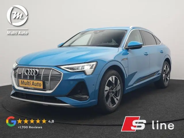 Audi e-tron Sportback 50 Quattro S Line 71 kWh 313pk Dealer O.H. | Luchtvering | Adaptive Cruise | N...