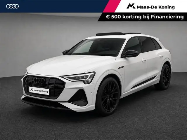 Audi e-tron 55 408pk Quattro S edition 95 kWh · SOH 97,1% · Panoramadak · Camera · Luchtvering · Zwa...