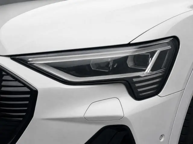 Audi e-tron 55 408pk Quattro S edition 95 kWh · SOH 97,1% · Panoramadak · Camera · Luchtvering · Zwa...