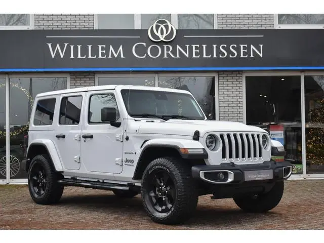 Jeep Wrangler Unlimited 3.6 Sahara Navi Leder Stoelverwarming Apine