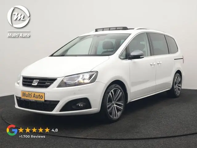SEAT Alhambra 1.4 TSI FR  150pk DSG 7 Persoons | Trekhaak Af Fabriek | Panodak | Camera | Keyless |...