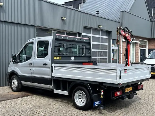 Ford Transit 350 2.0 TDCI DC Laadkraan Telefoonverbinding 3-Persoons Telefoonverbinding 1e eigenaar...