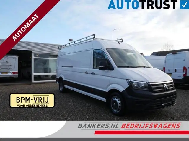 Volkswagen Crafter 2.0TDI 177PK L4H2 DSG Airco Imperial 3500kg Haak Dubbel lucht