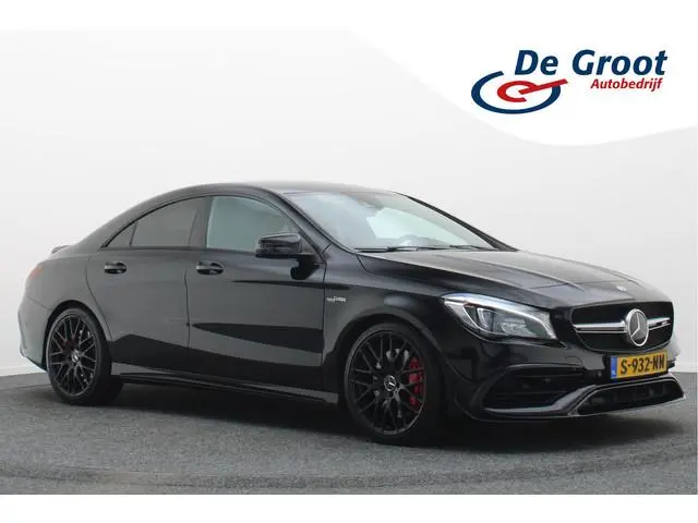 Mercedes-Benz CLA-klasse AMG 45 4MATIC Memory, Sfeerverlichting, Harmen & Kardon, Apple Carplay, ACC...