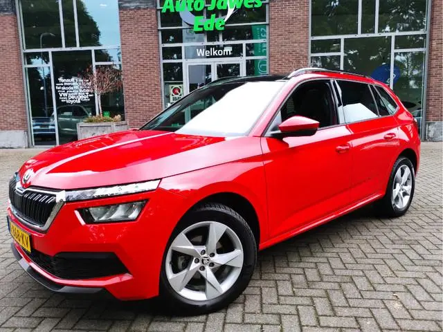 ŠKODA Kamiq 1.0 TSI DSG Sport Business Panoramadak - Adaptieve Cr.control - Dodehoek detectie - Digi...