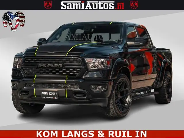 Dodge RAM SPORT | 5.7 V8 4x4 HEMI | PANORAMA DAK | GROOTSCHERM 12 INCH | LPG | Diamond Black Pearl |...