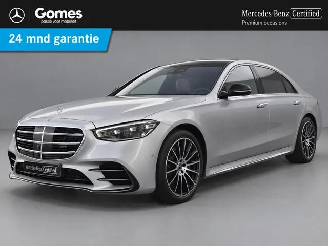 Mercedes-Benz S-klasse 580 e 4MATIC Lang AMG Line Premium Plus| Burmester|Chauffeurspakket|Panoramad...