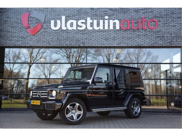 Mercedes-Benz G 350 D 245PK Grijs kenteken , Trekhaak, Leder, Navigatie, Stoelgeheugen, Camera,