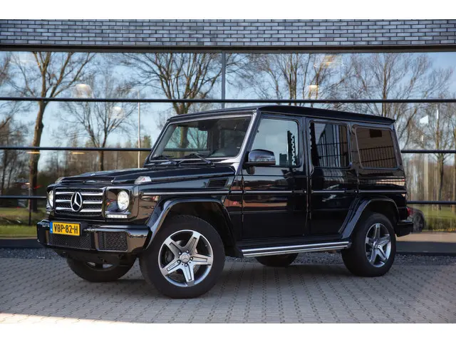 Mercedes-Benz G 350 D 245PK Grijs kenteken , Trekhaak, Leder, Navigatie, Stoelgeheugen, Camera,