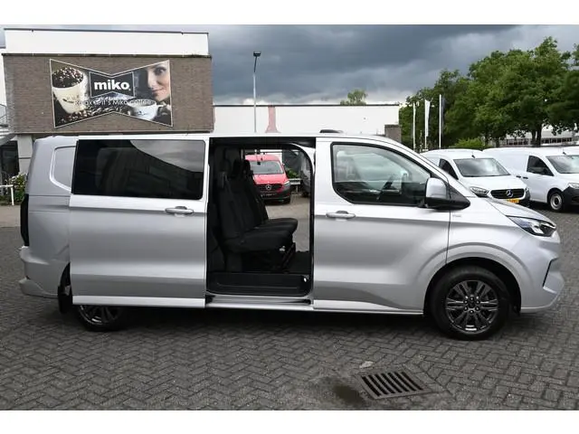 Ford Transit Custom 300L Limited 2.0 TDCI L2 DC 3000 KG inklapbare trekhaak, LED, Adaptive cruise co...